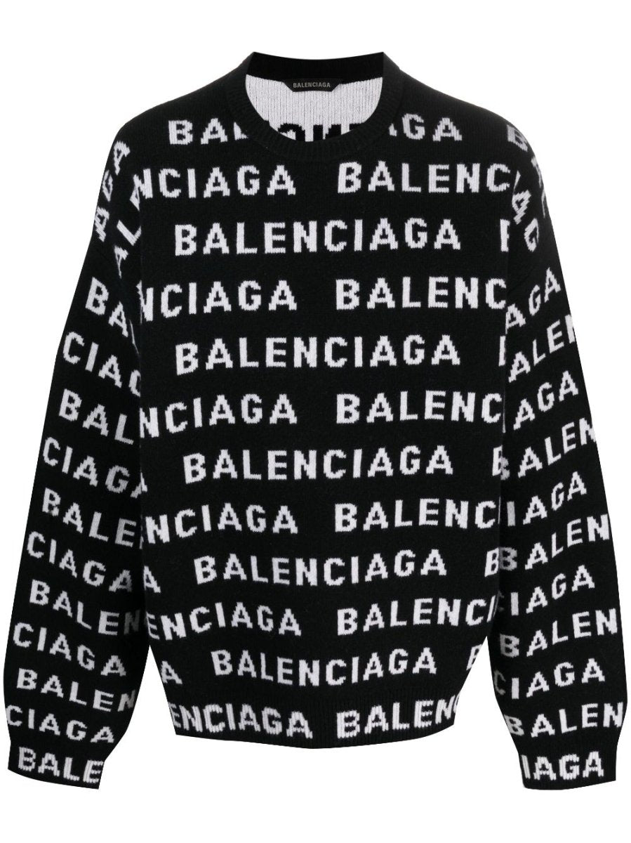 Balenciaga logo sweater - mondo moda griffe