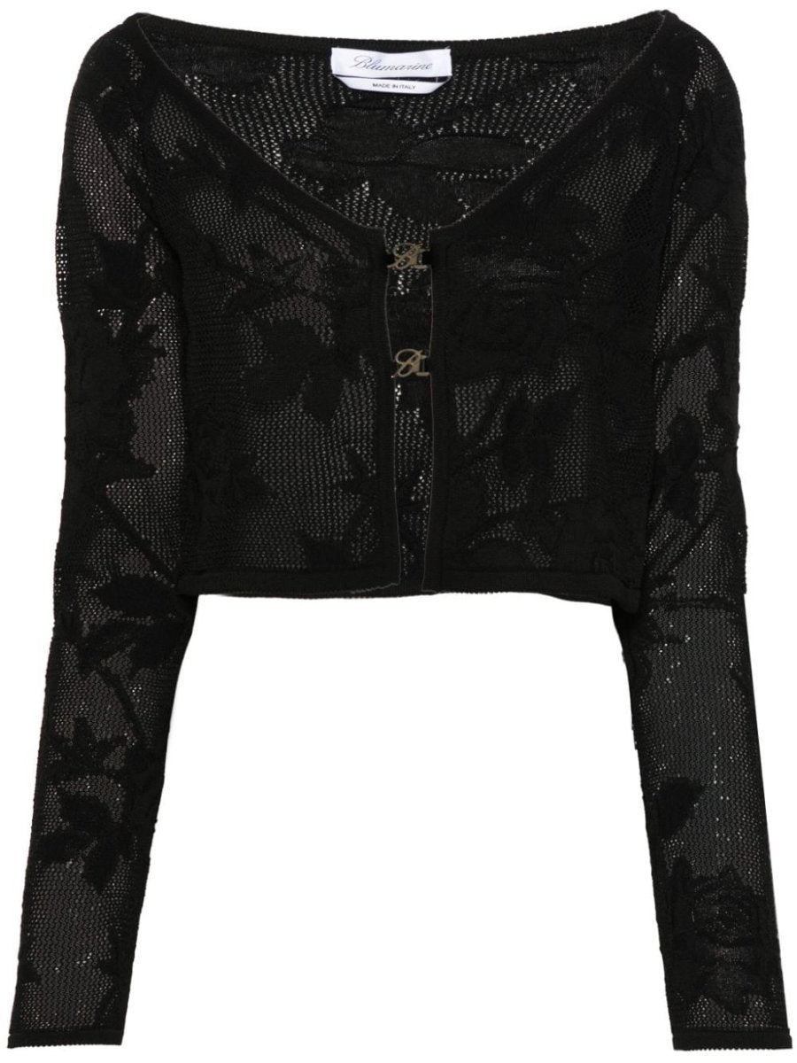 Blumarine Sweaters Black - mondo moda griffe