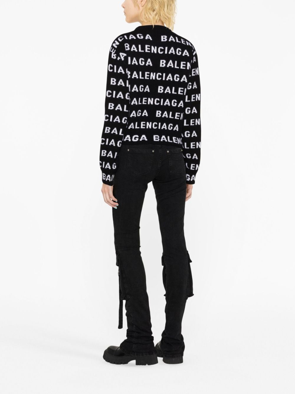 Balenciaga Logo wool sweater - mondo moda griffe