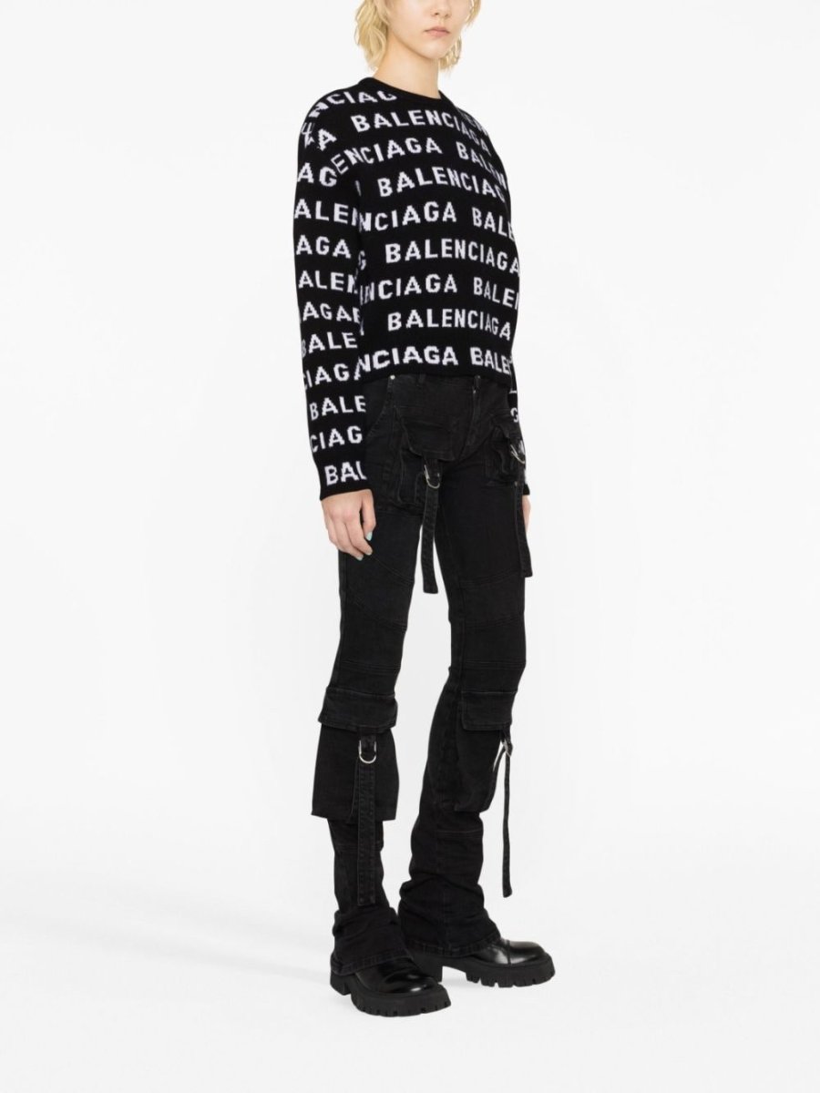 Balenciaga Logo wool sweater - mondo moda griffe