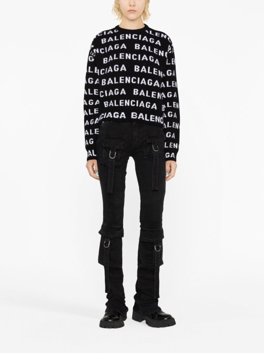 Balenciaga Logo wool sweater - mondo moda griffe