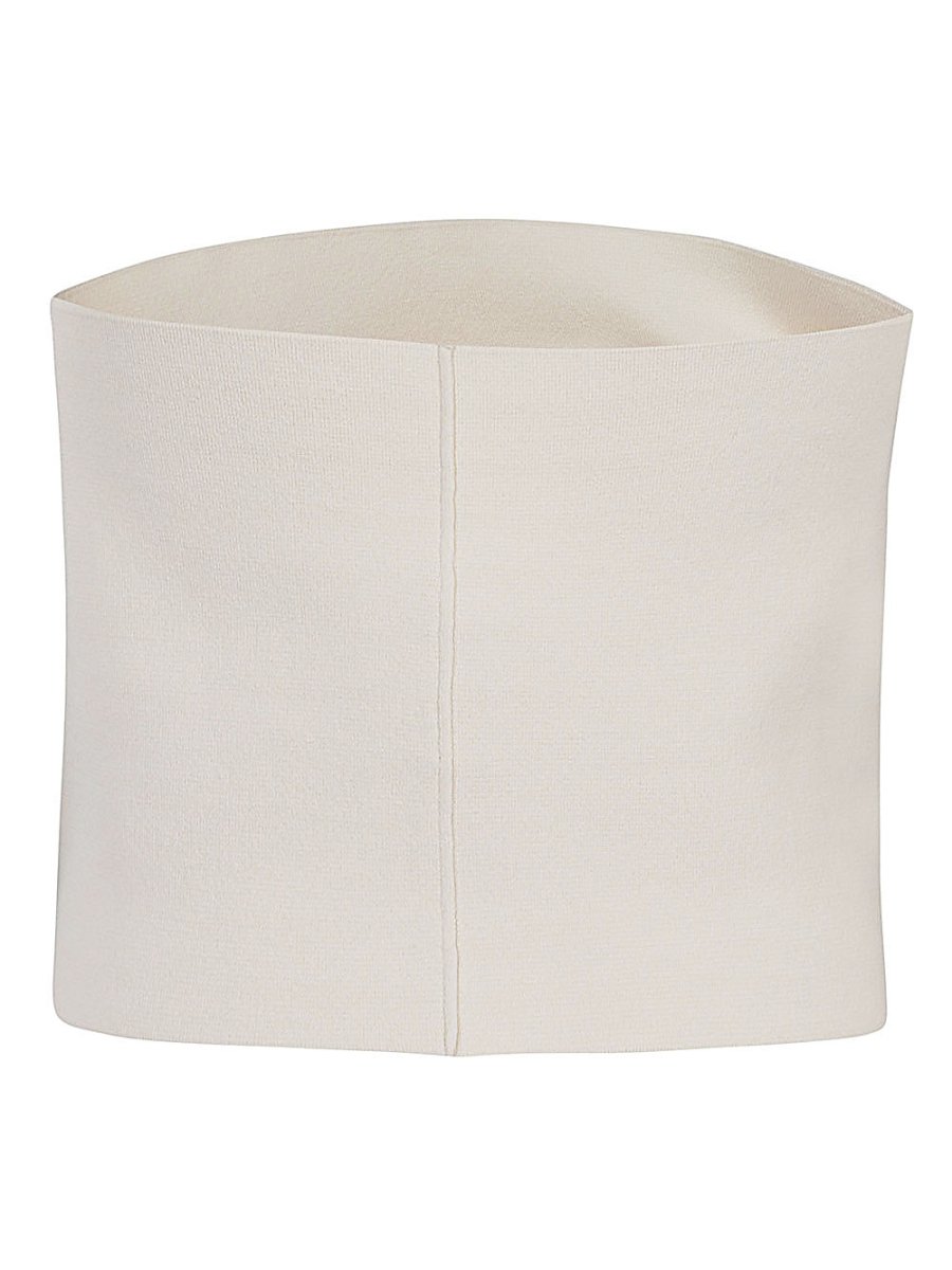 Liviana Conti Top White - mondo moda griffe