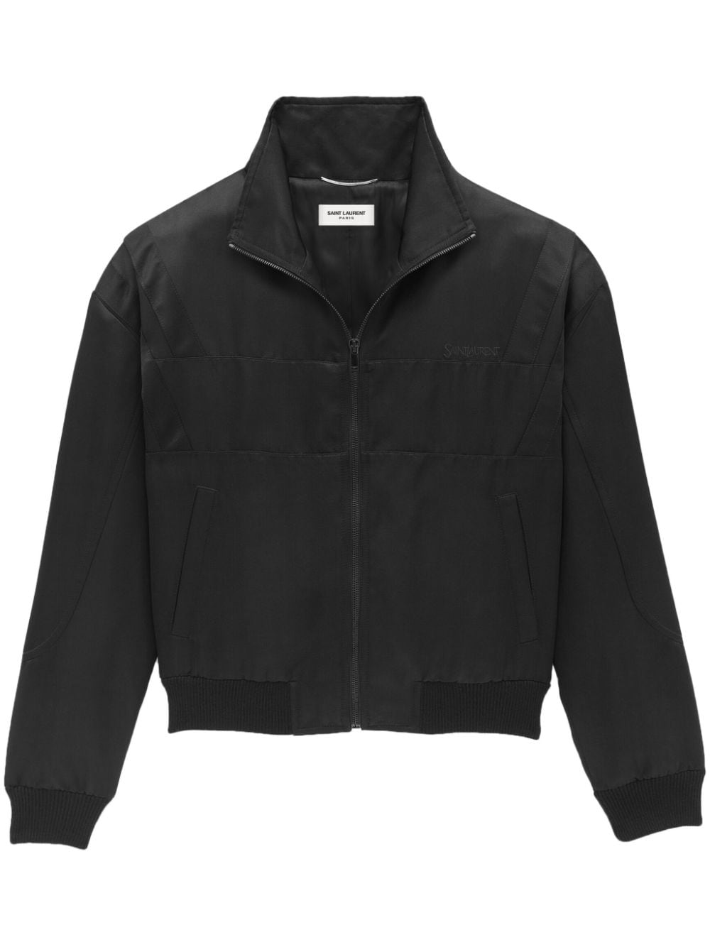 Saint Laurent blouson in satin - mondo moda griffe
