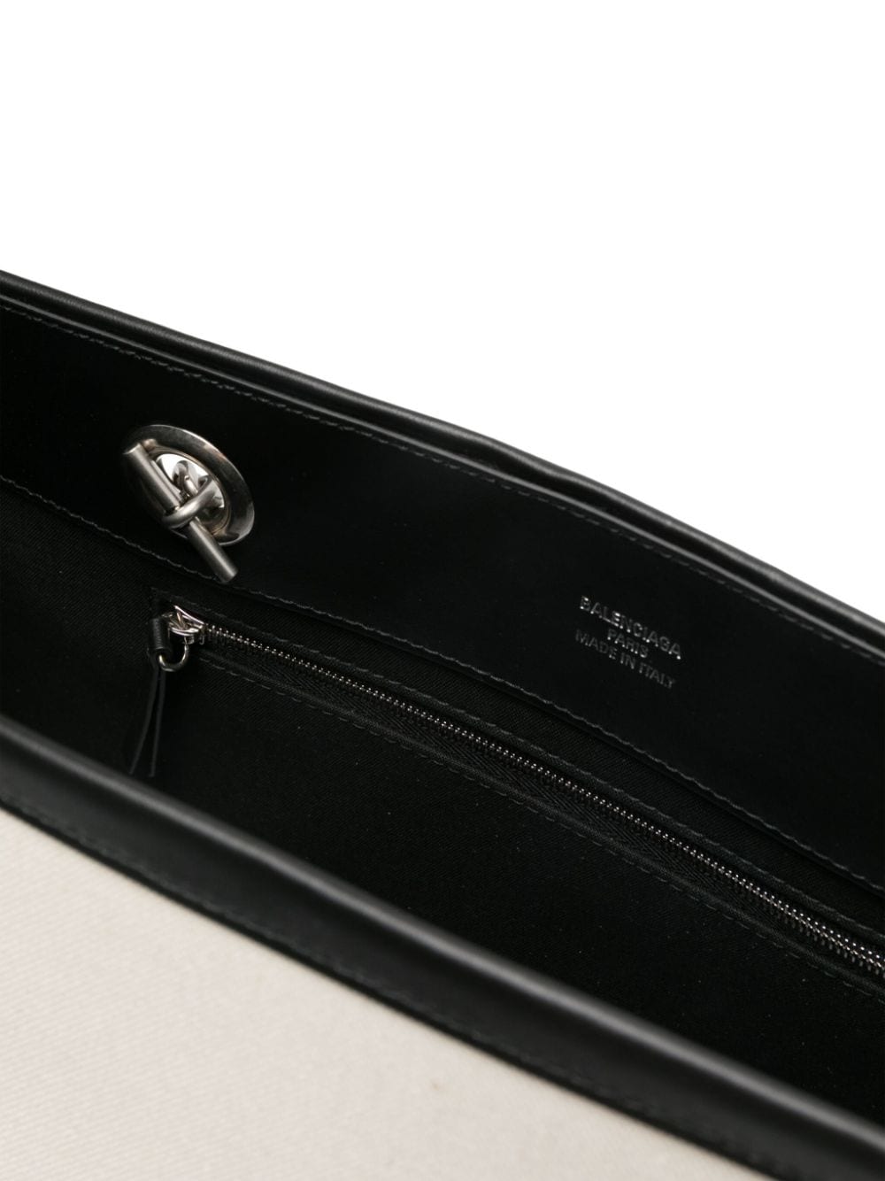 Balenciaga Logo Print Canvas Tote Bag - mondo moda griffe