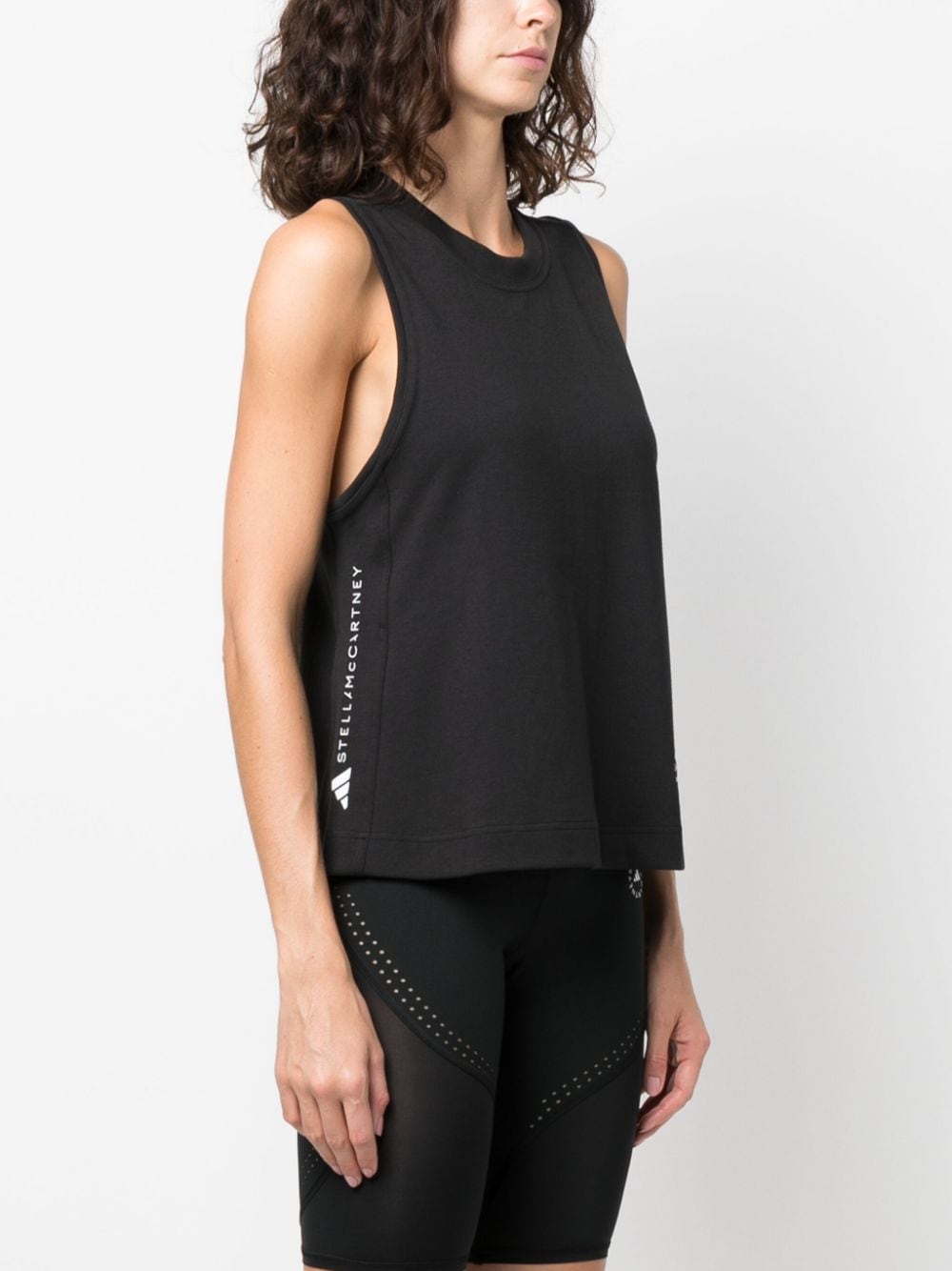 Adidas By Stella McCartney Top Black - mondo moda griffe