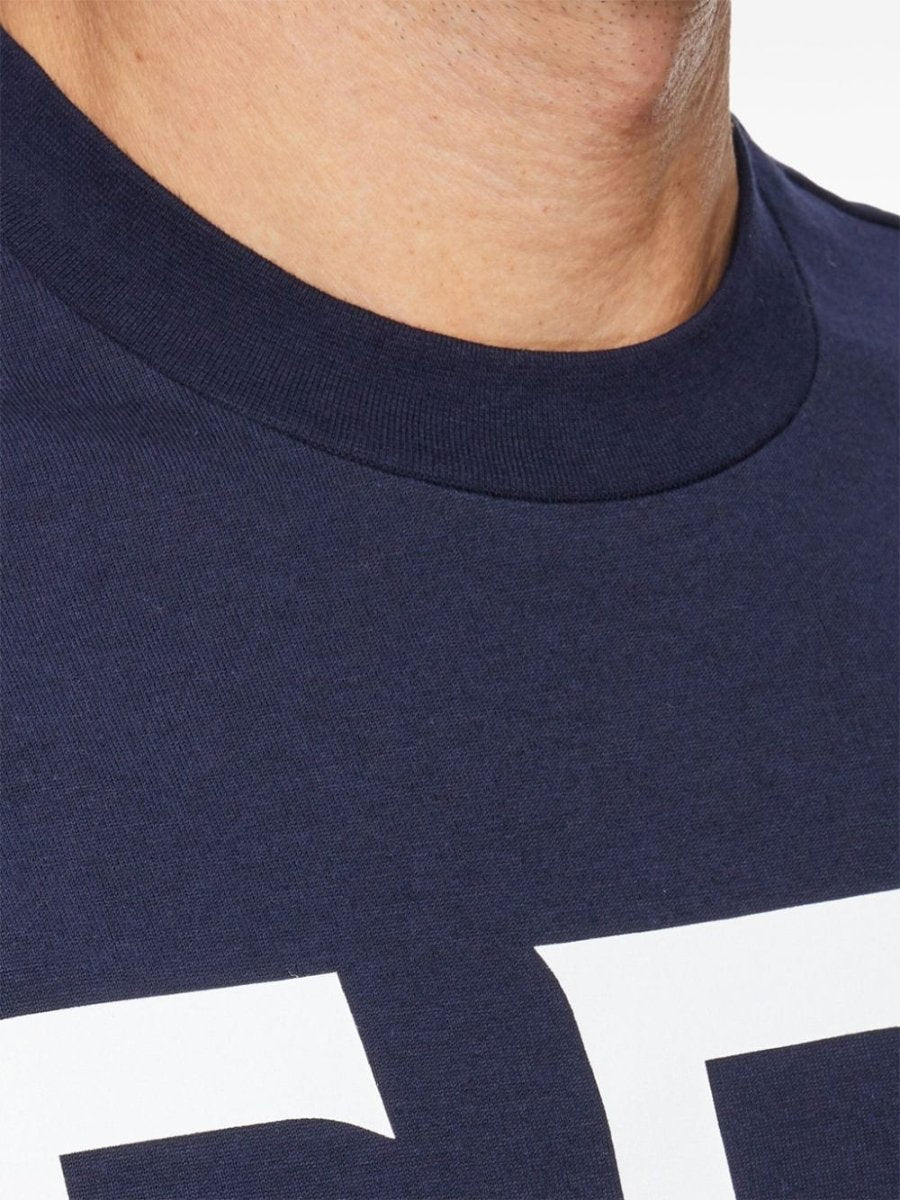 Ferragamo T-shirts and Polos Blue - mondo moda griffe