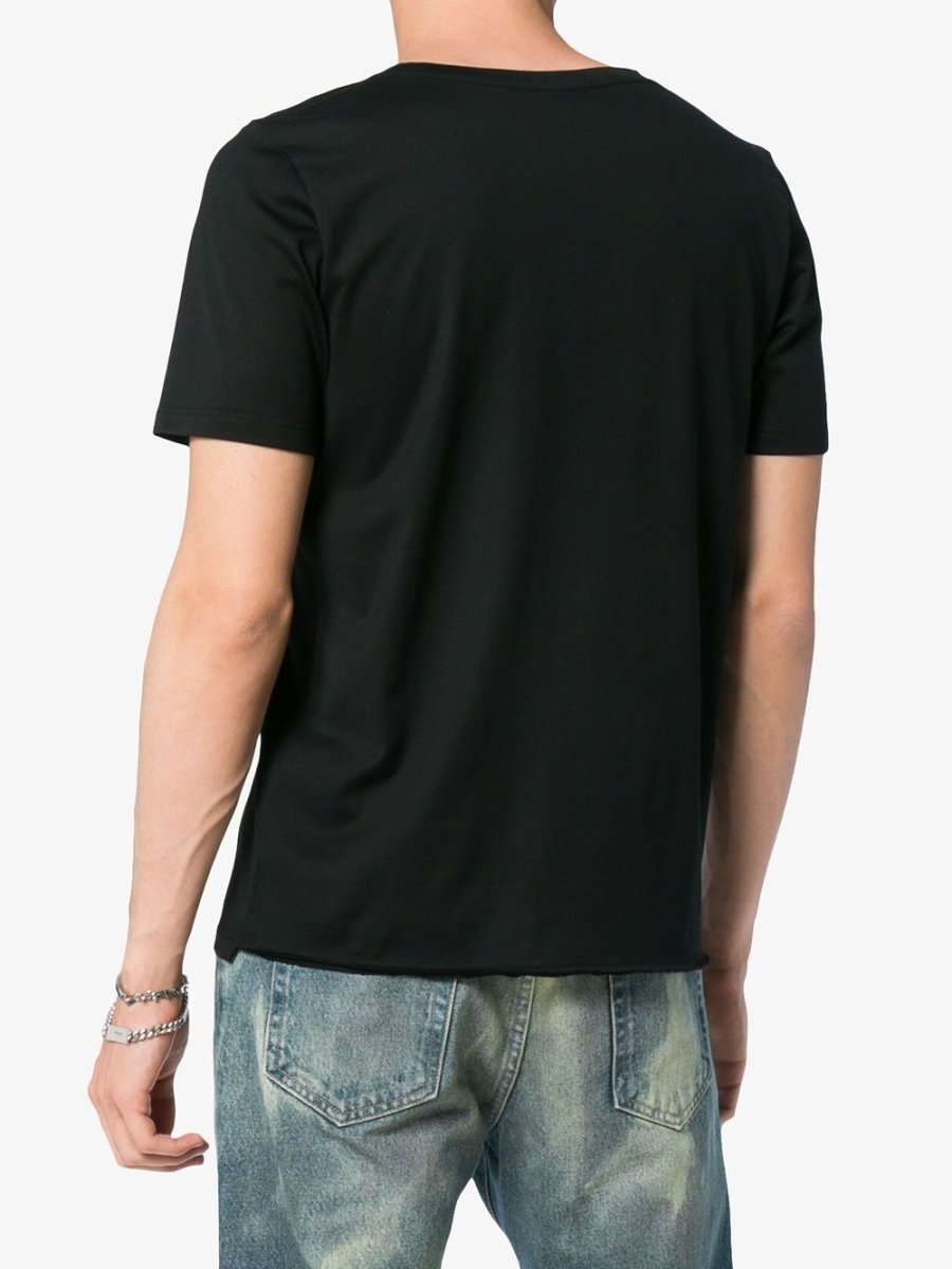 Saint Laurent logo print T-shirt - mondo moda griffe