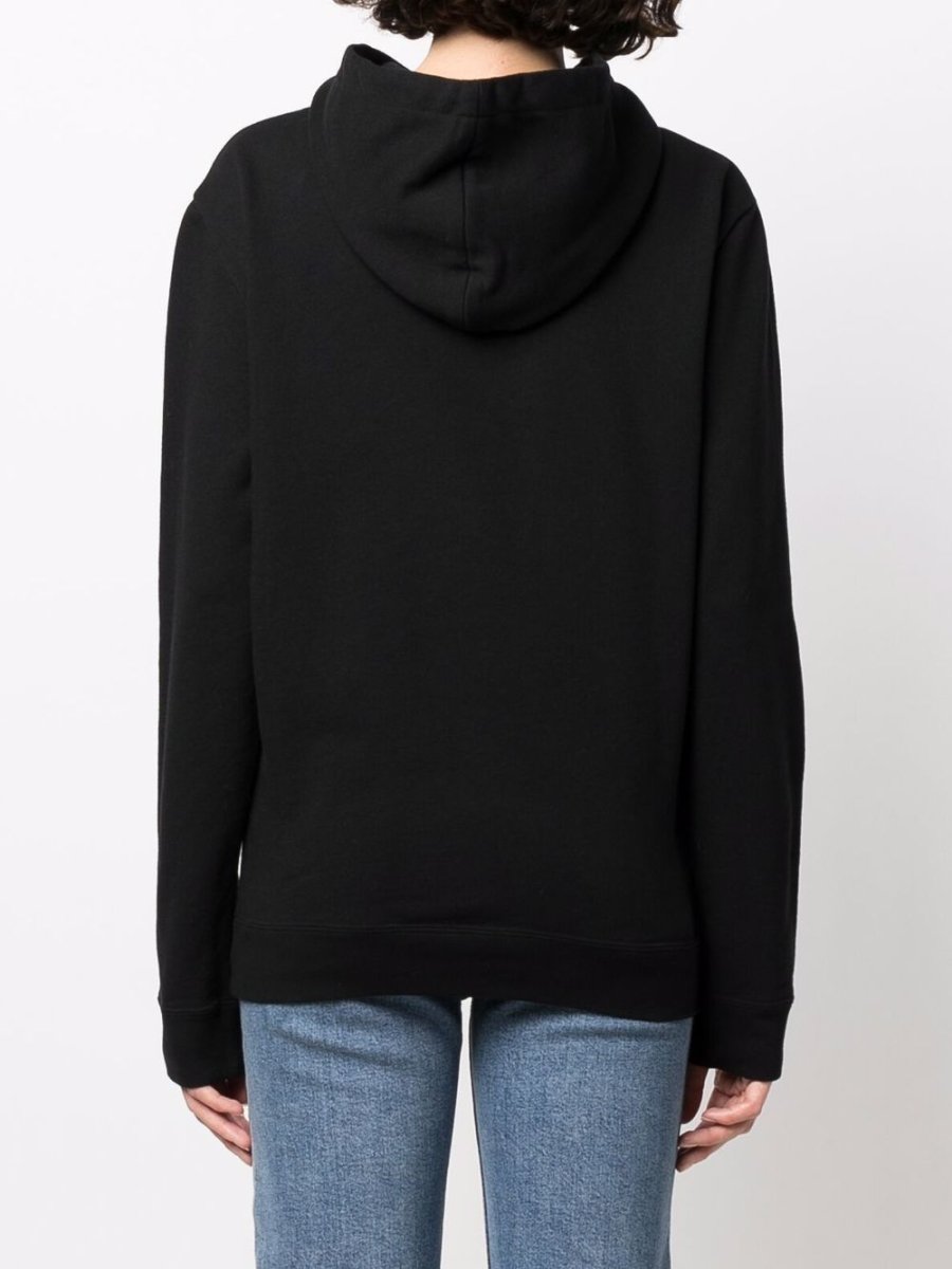 Saint Laurent Logo Print Hoodie - mondo moda griffe