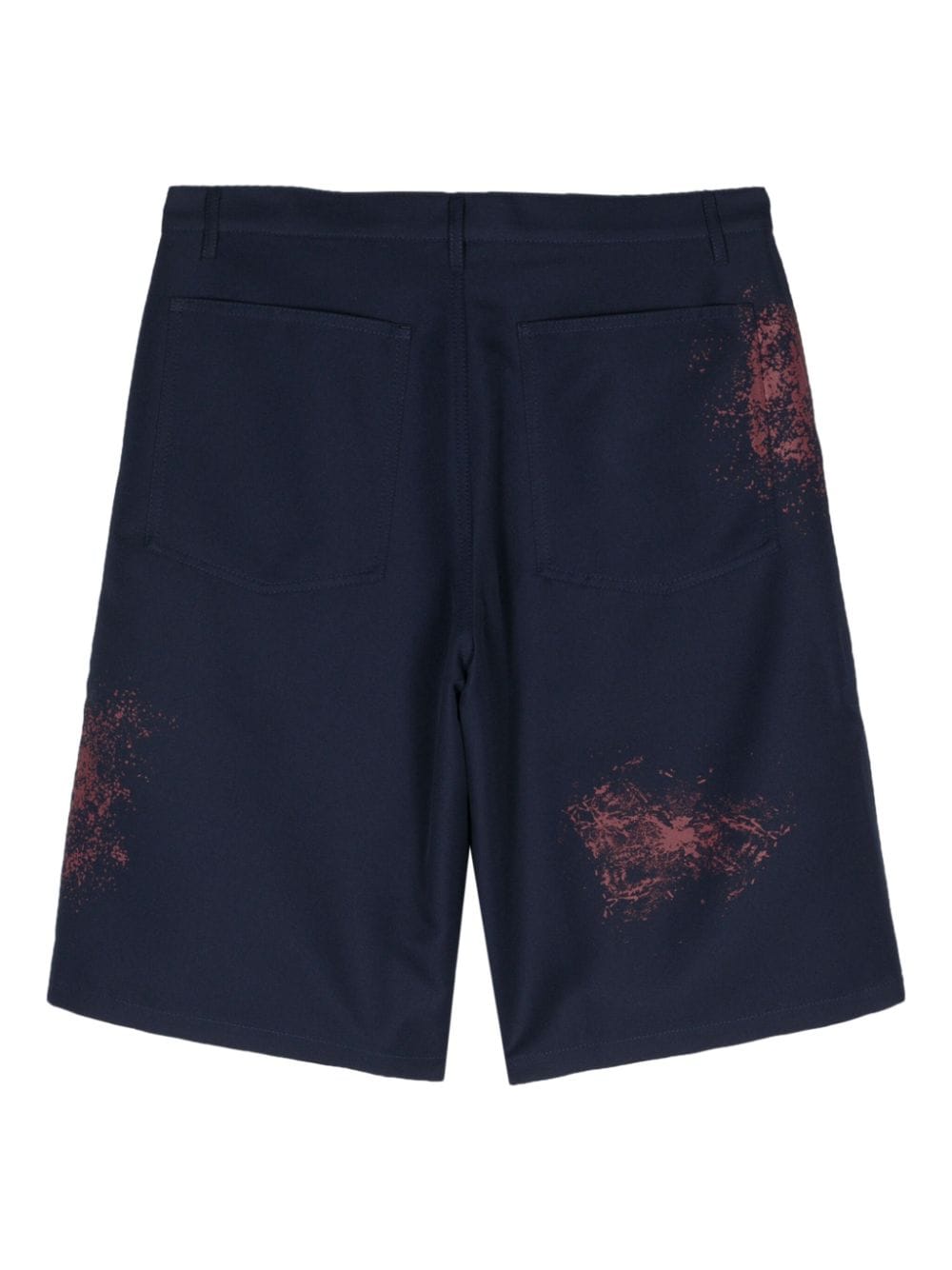 Comme Des Garcons Paint splatter - detail shorts - mondo moda griffe