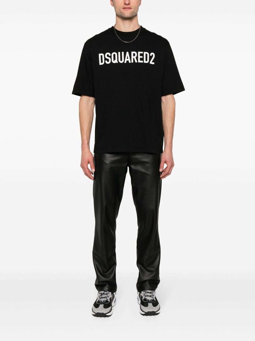 Dsquared2 T-shirts and Polos Black - mondo moda griffe
