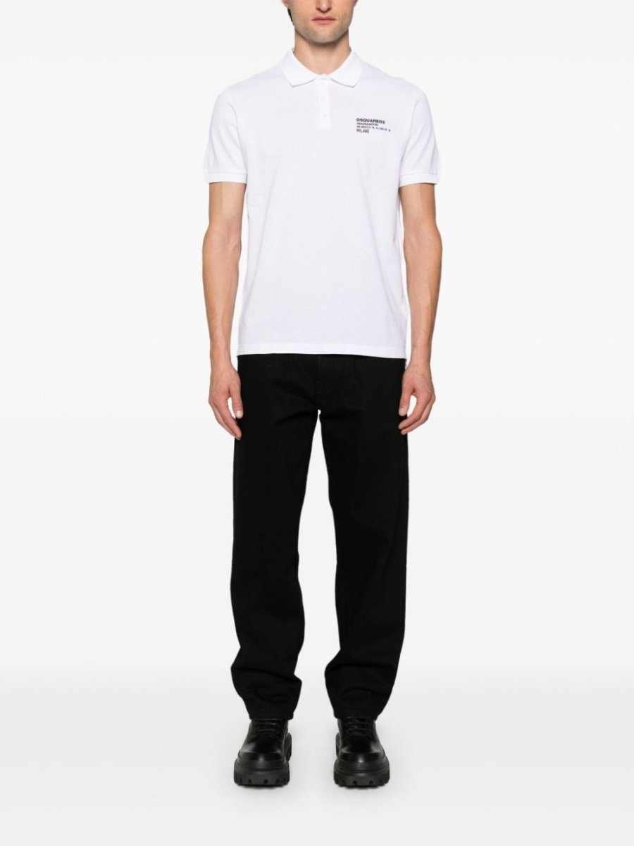 Dsquared2 T-shirts and Polos White - mondo moda griffe
