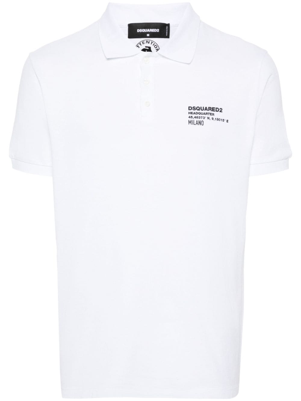 Dsquared2 T-shirts and Polos White - mondo moda griffe