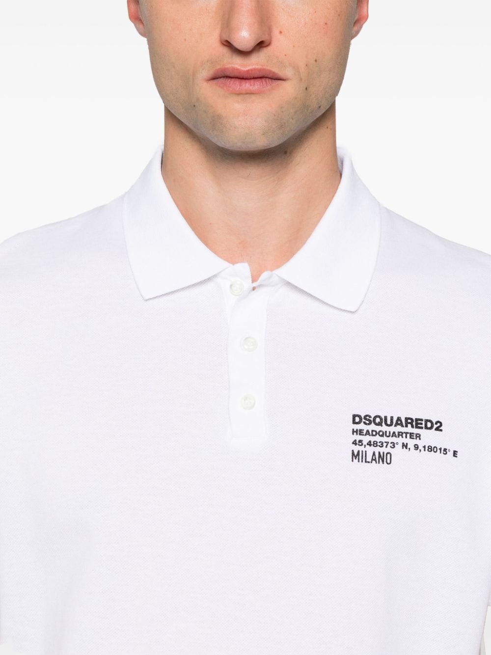 Dsquared2 T-shirts and Polos White - mondo moda griffe