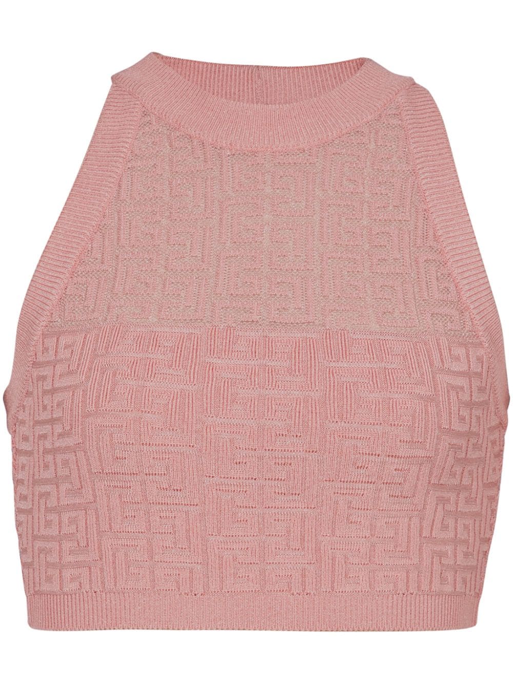 Balmain PB Labyrinth knit top - mondo moda griffe