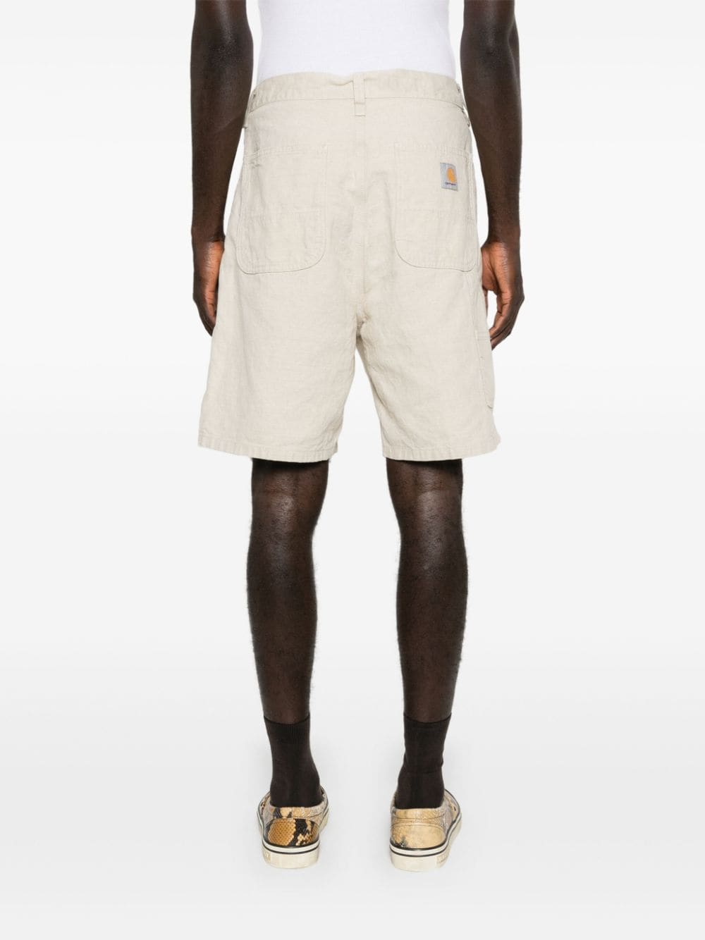 CARHARTT WIP PRE Shorts Beige - mondo moda griffe