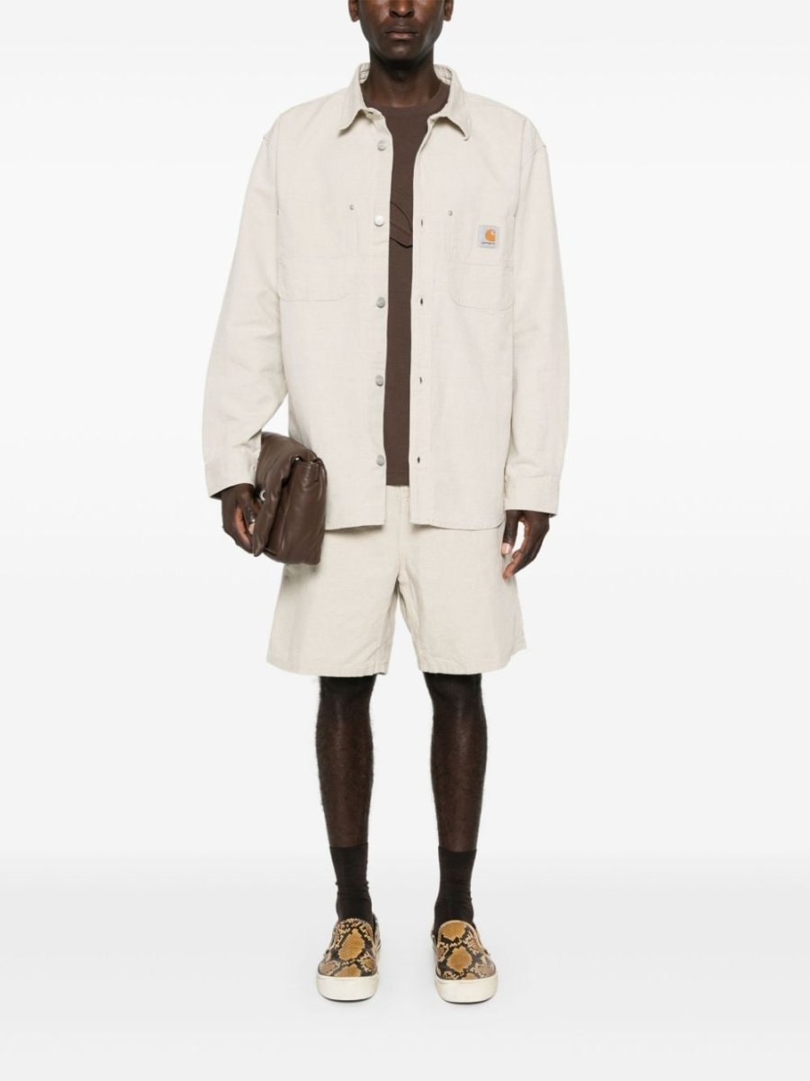 CARHARTT WIP PRE Shorts Beige - mondo moda griffe