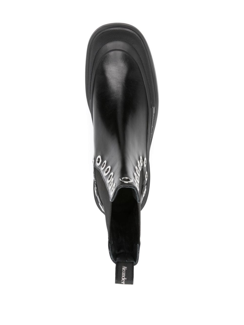 Alexander McQueen Chelsea Boots With Eyelets - mondo moda griffe