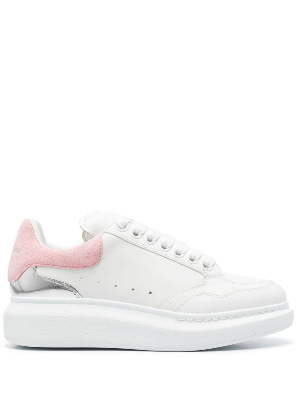 Alexander McQueen oversized leather sneakers - mondo moda griffe