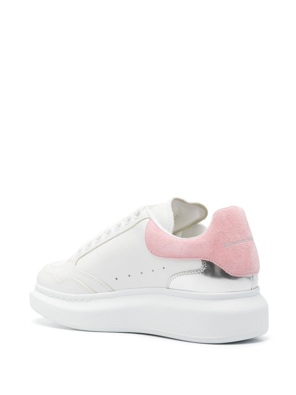 Alexander McQueen oversized leather sneakers - mondo moda griffe