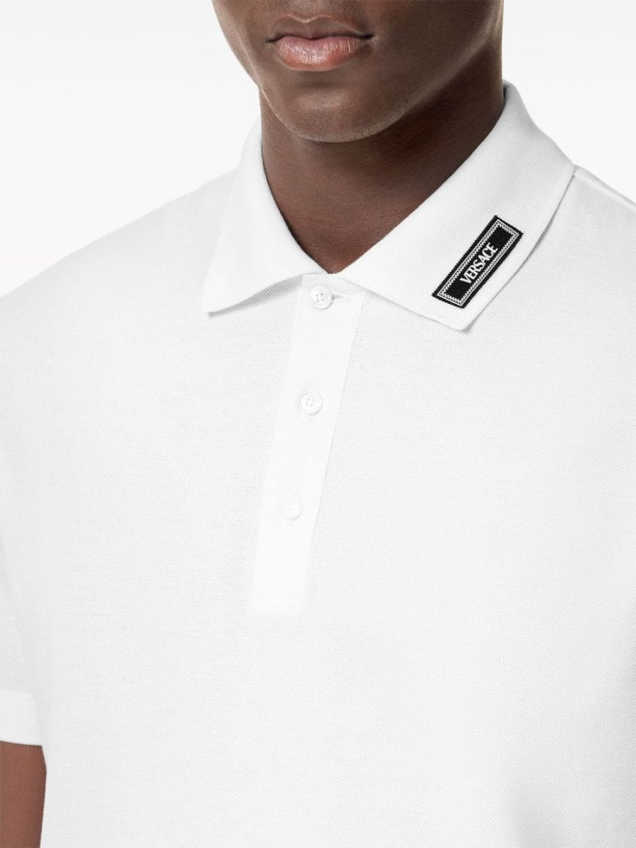 Versace 90s Logo polo shirt - mondo moda griffe