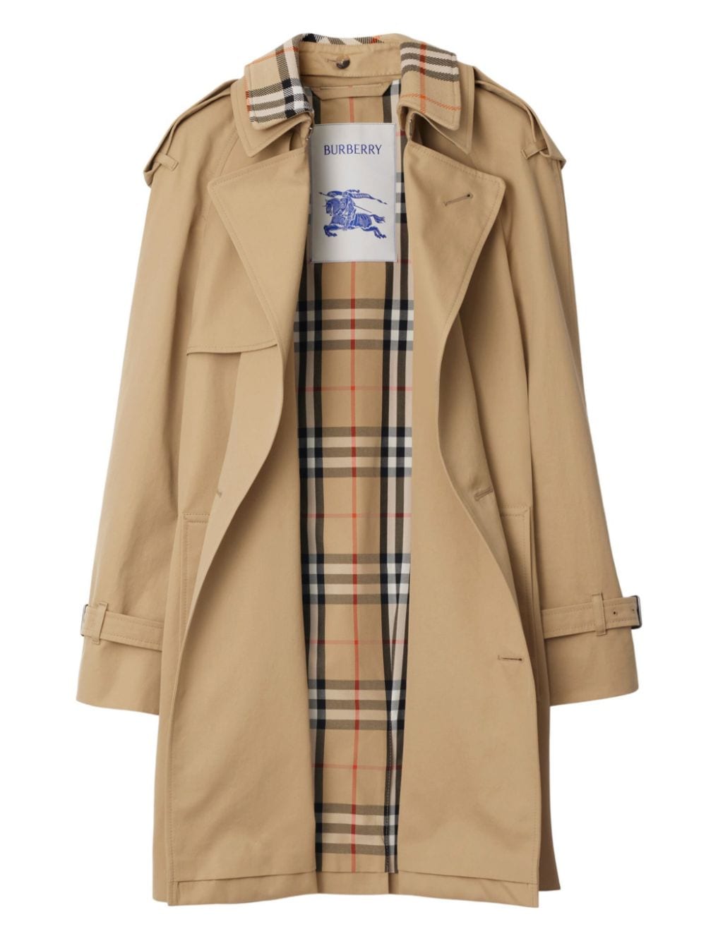 Burberry Trench coat with Vintage Check motif - mondo moda griffe