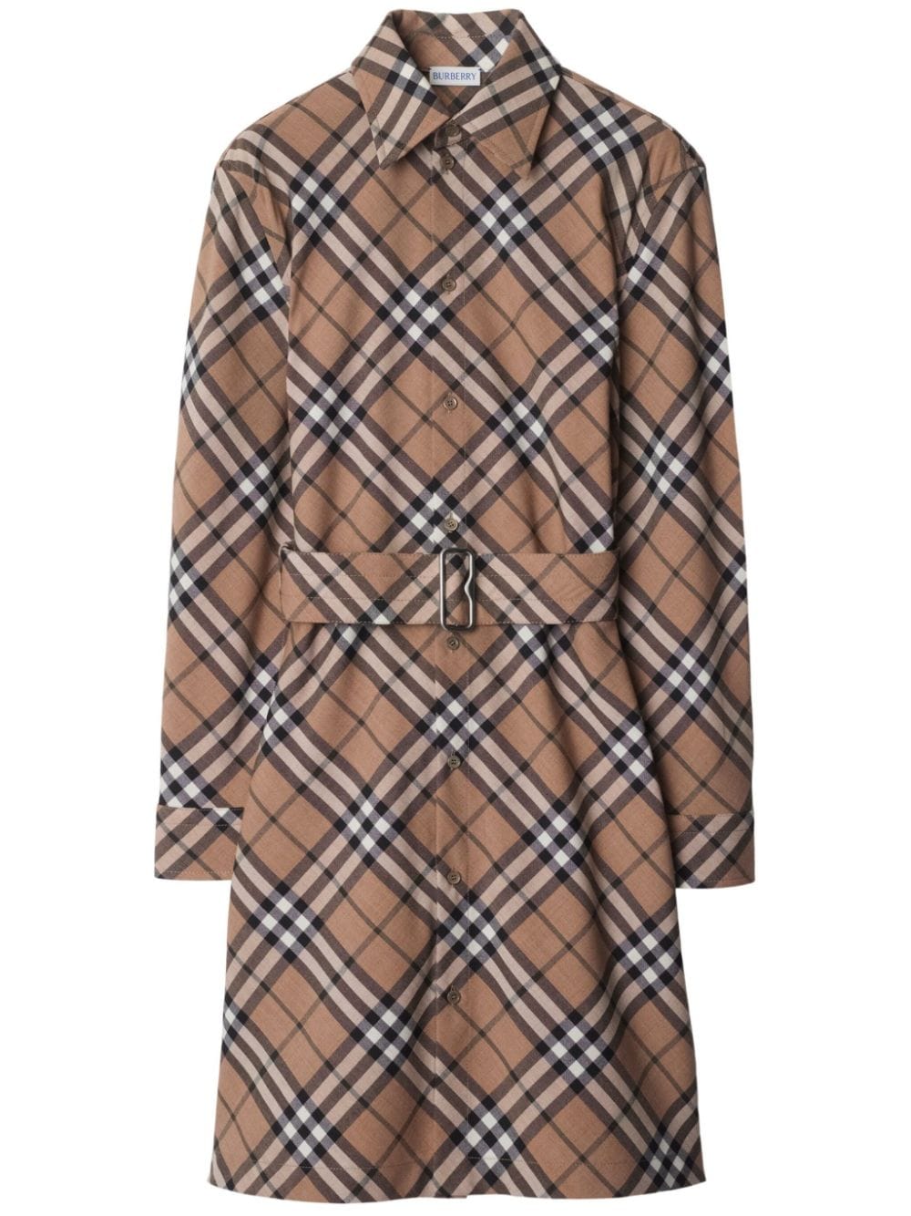 Burberry Checked shirt dress - mondo moda griffe