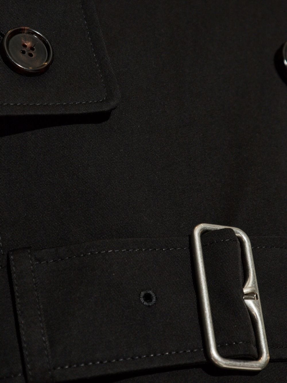 Burberry detachable - collar trench coat - mondo moda griffe