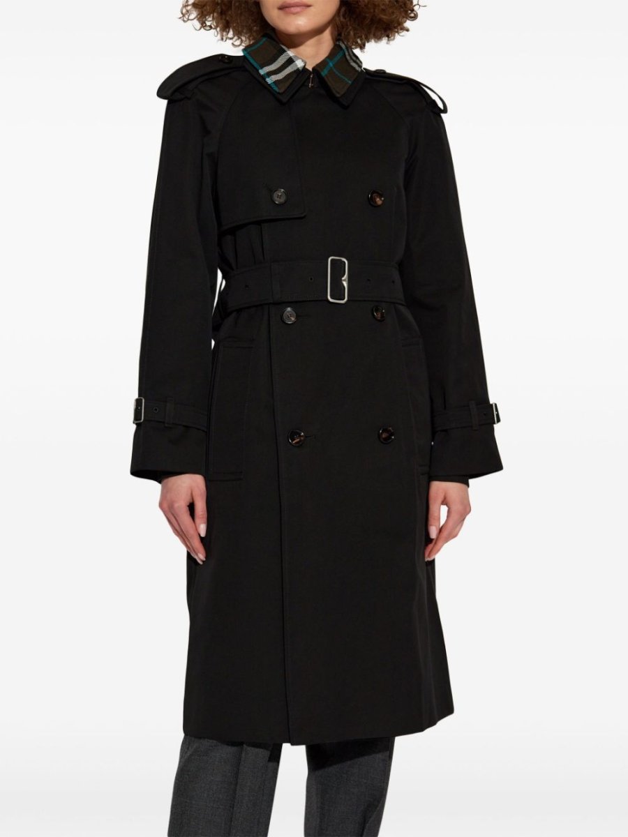 Burberry detachable - collar trench coat - mondo moda griffe