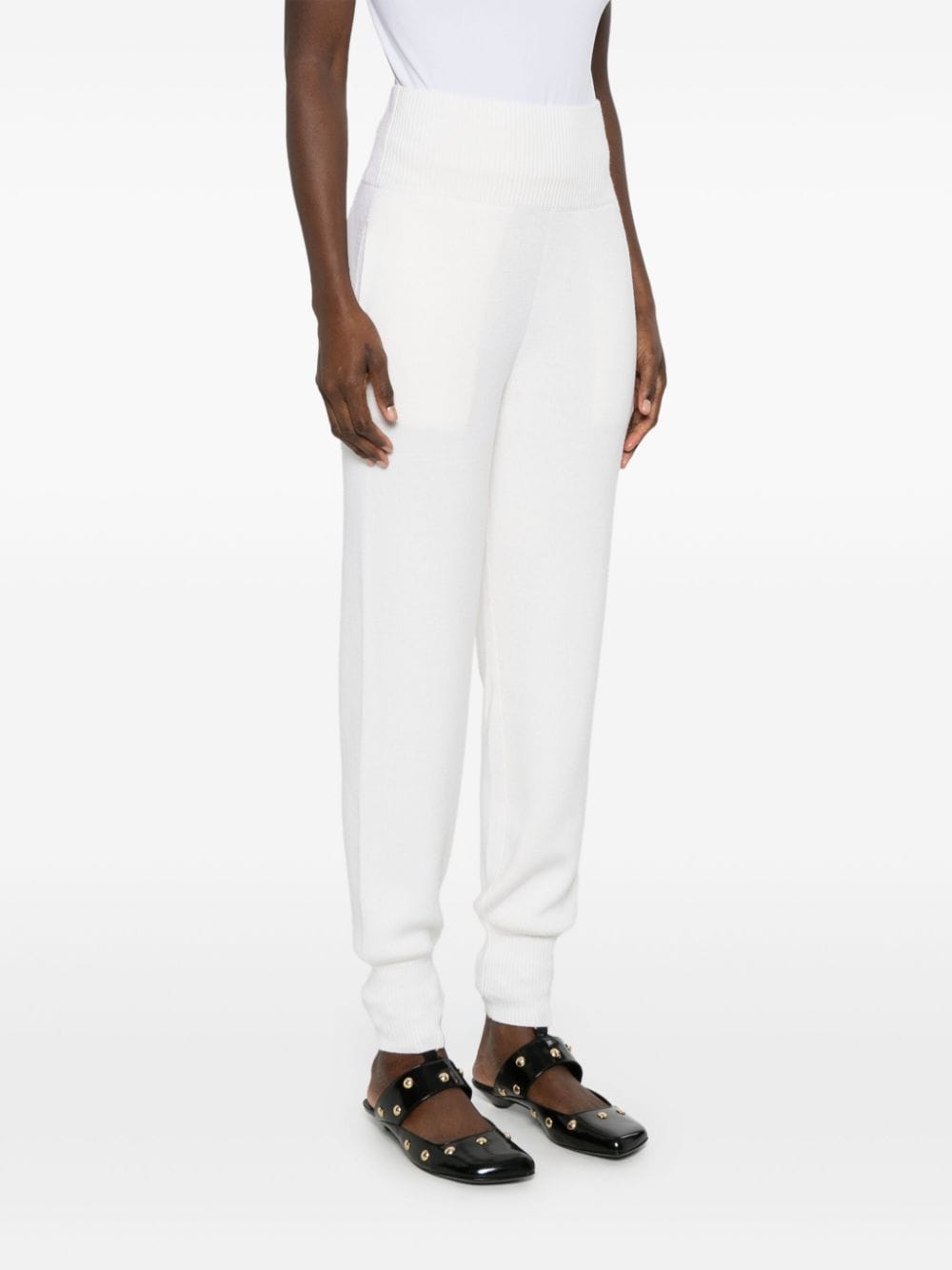 Chloé Wool Knitted Trousers - mondo moda griffe