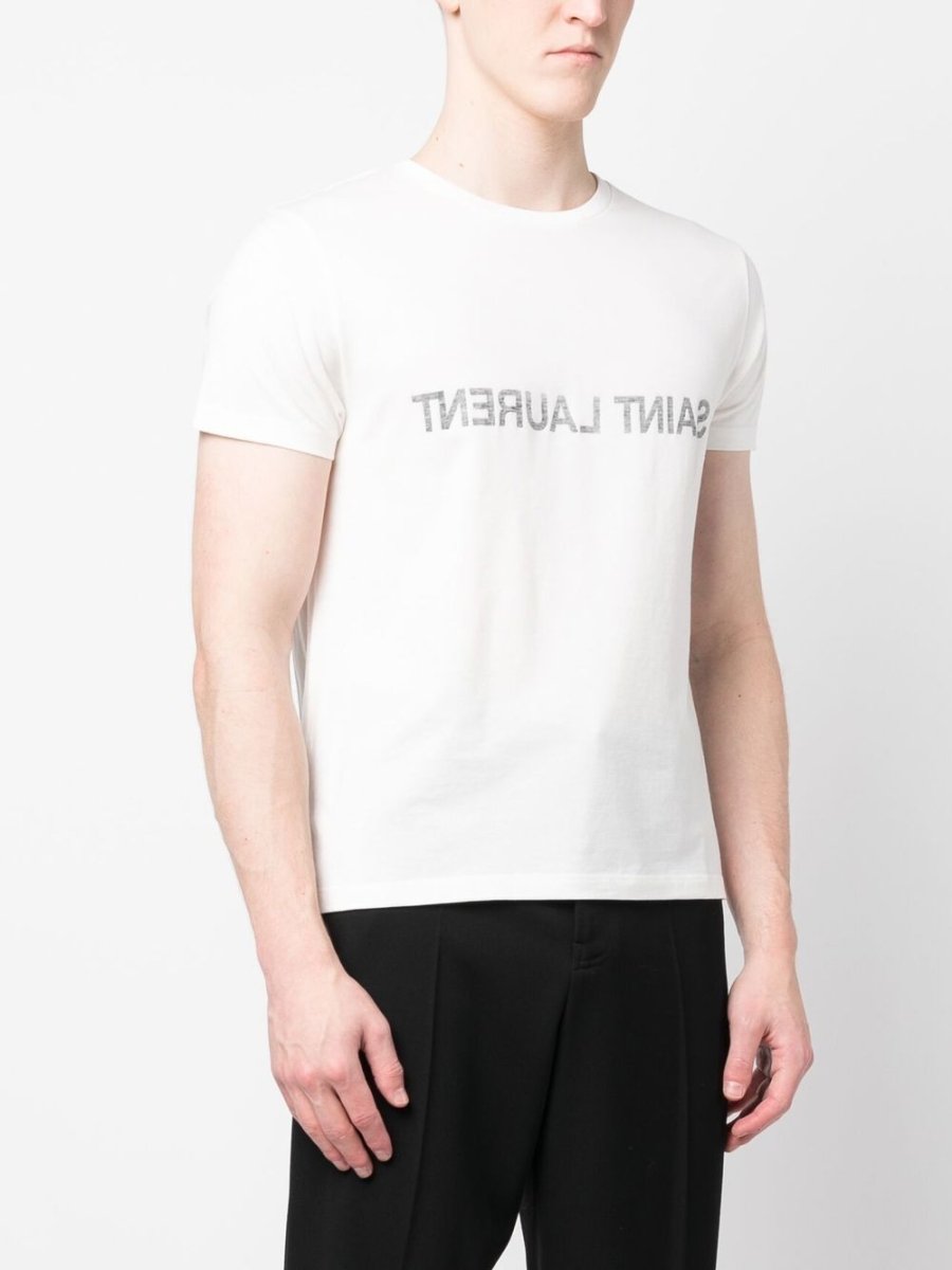 Saint Laurent Logo T-shirt - mondo moda griffe