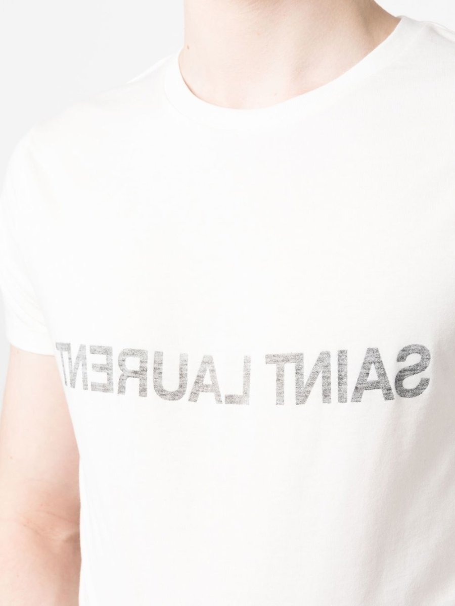Saint Laurent Logo T-shirt - mondo moda griffe