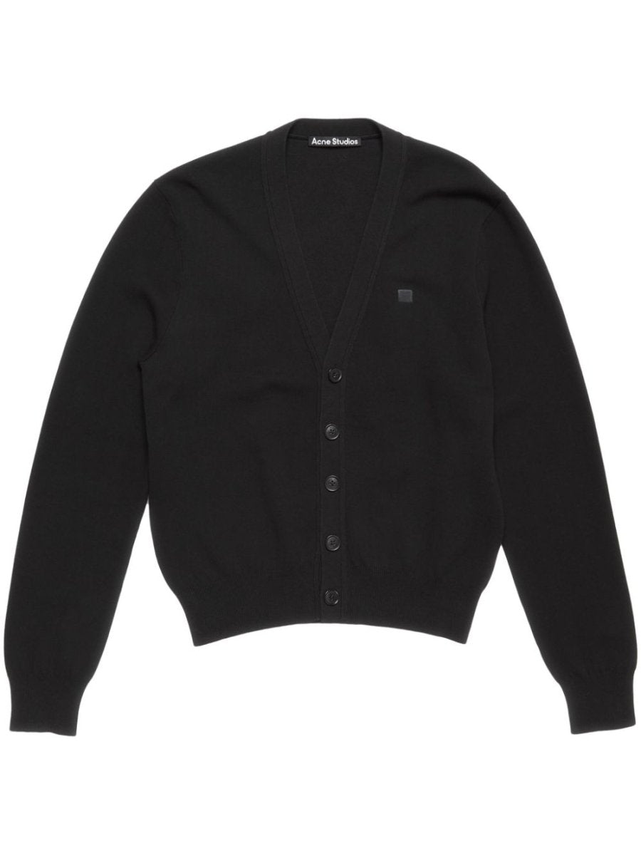 Acne cardigan with appliqué - mondo moda griffe