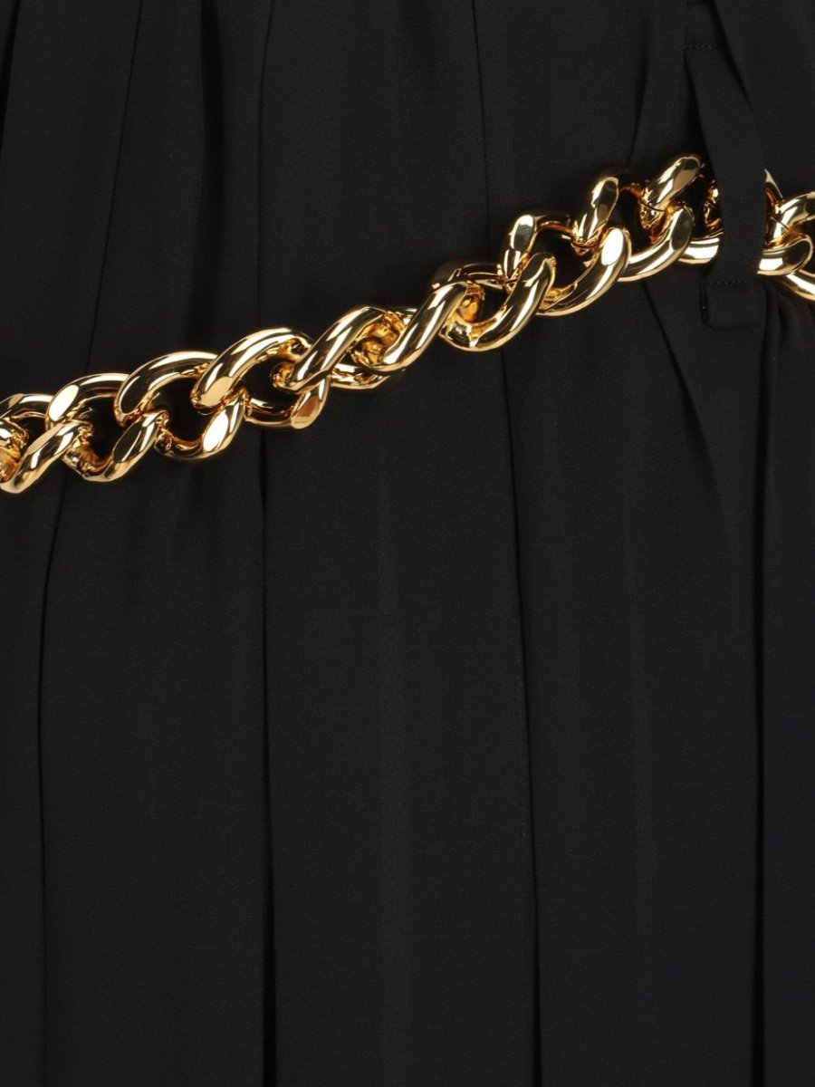 Balenciaga Chain - detail pleated skirt - mondo moda griffe