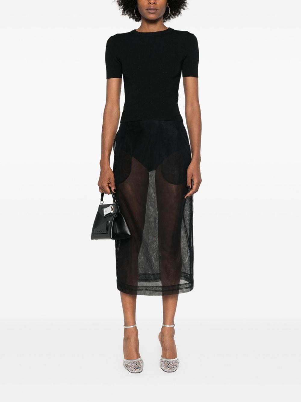 Balenciaga Perforated BB T-shirt - mondo moda griffe