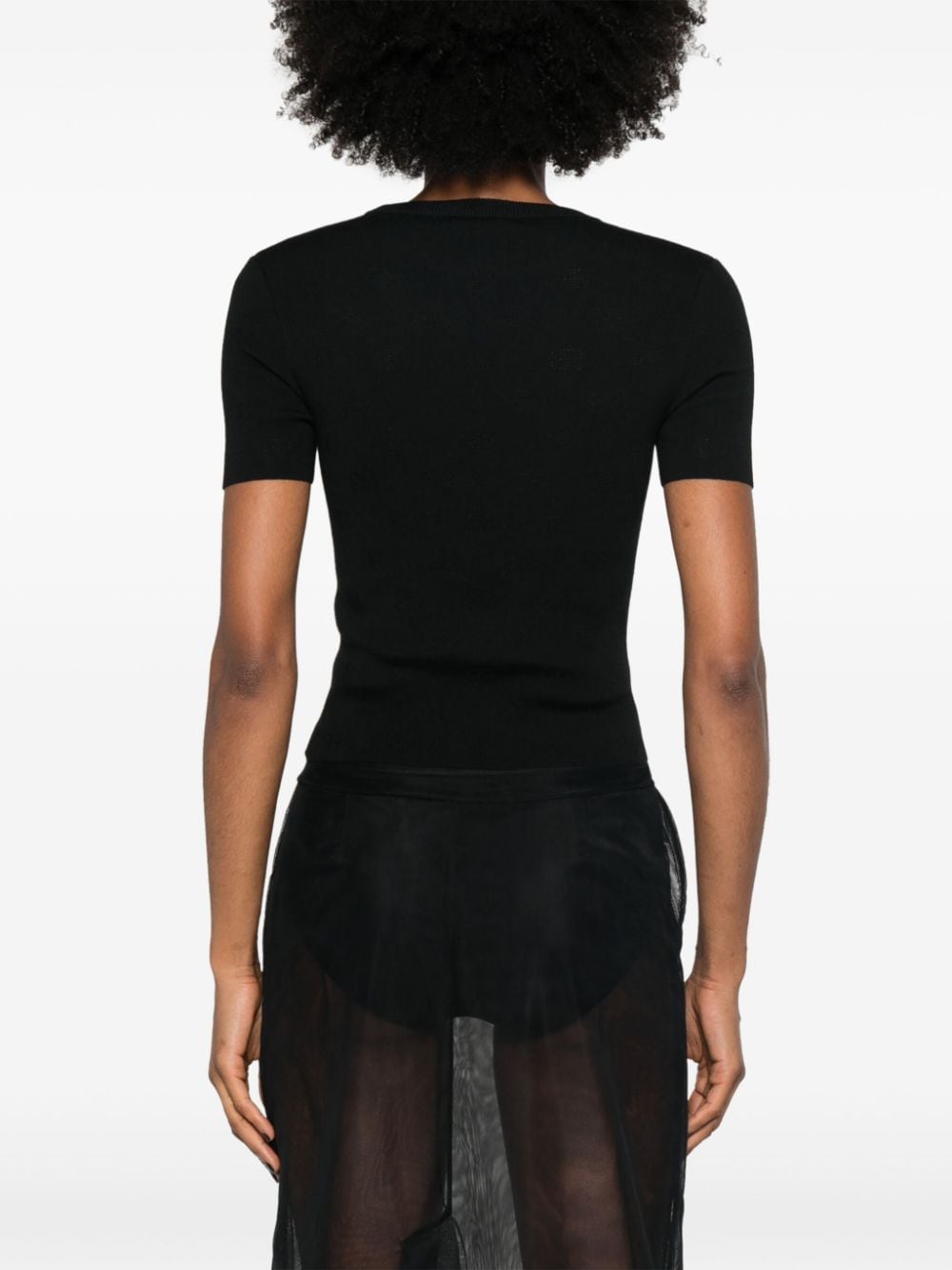 Balenciaga Perforated BB T-shirt - mondo moda griffe