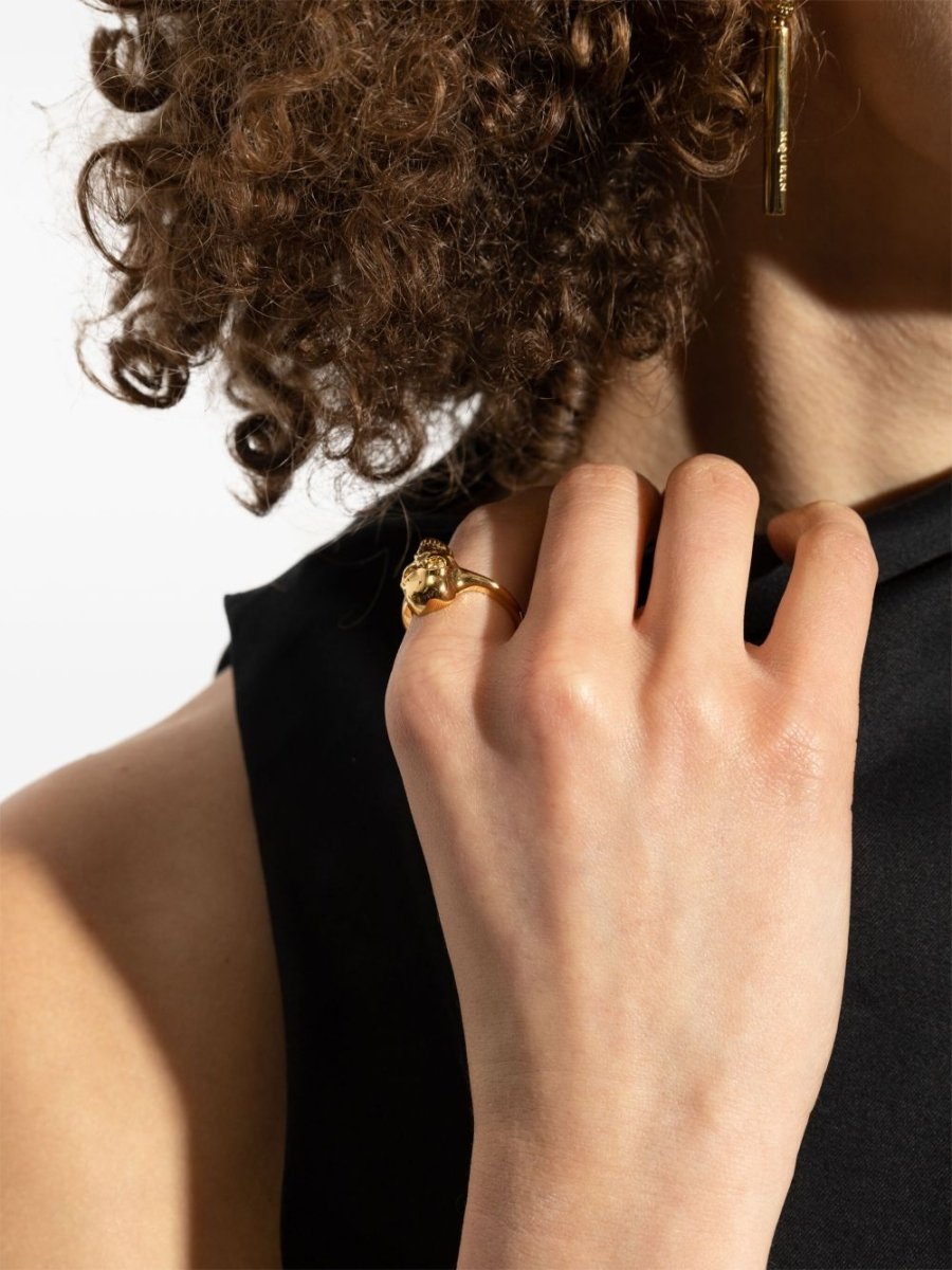 Alexander McQueen Skull ring - mondo moda griffe