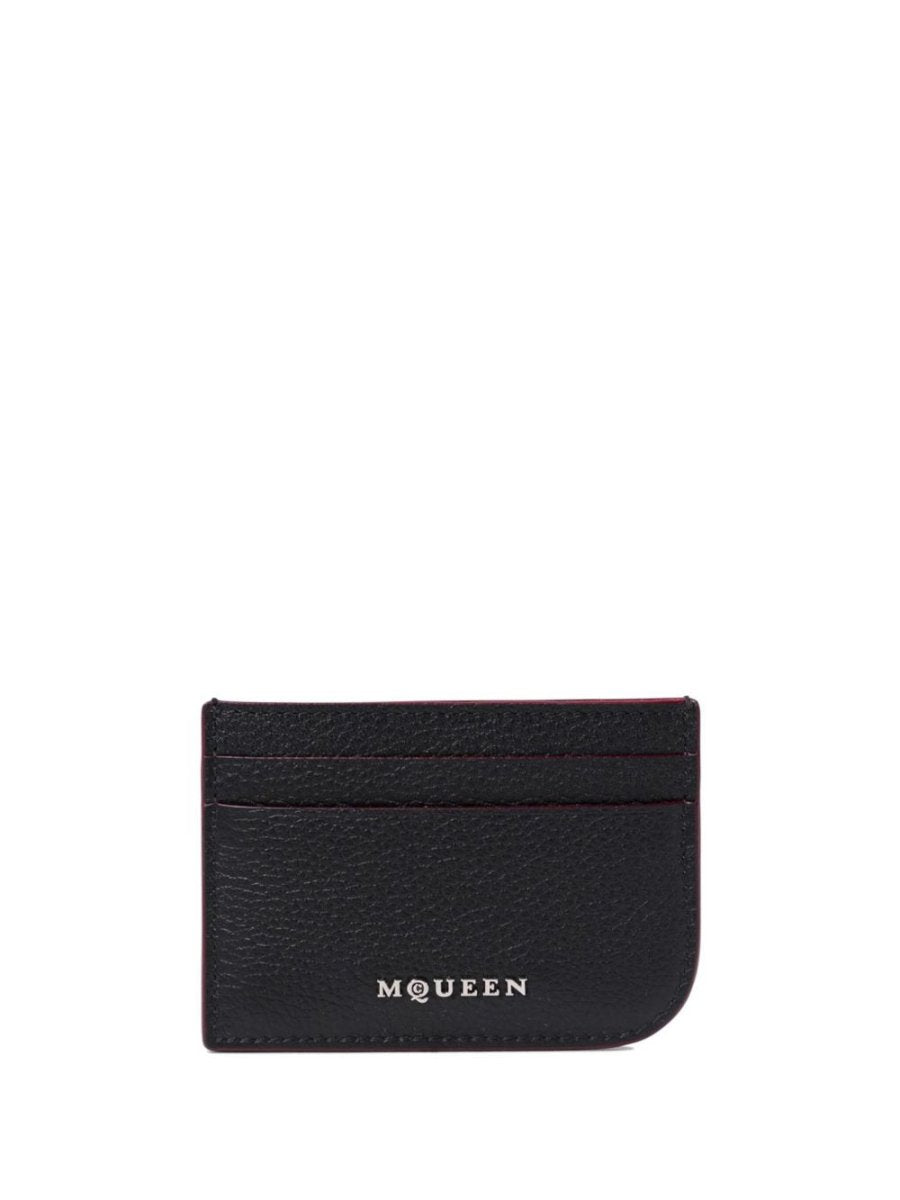 Alexander McQueen leather card case - mondo moda griffe