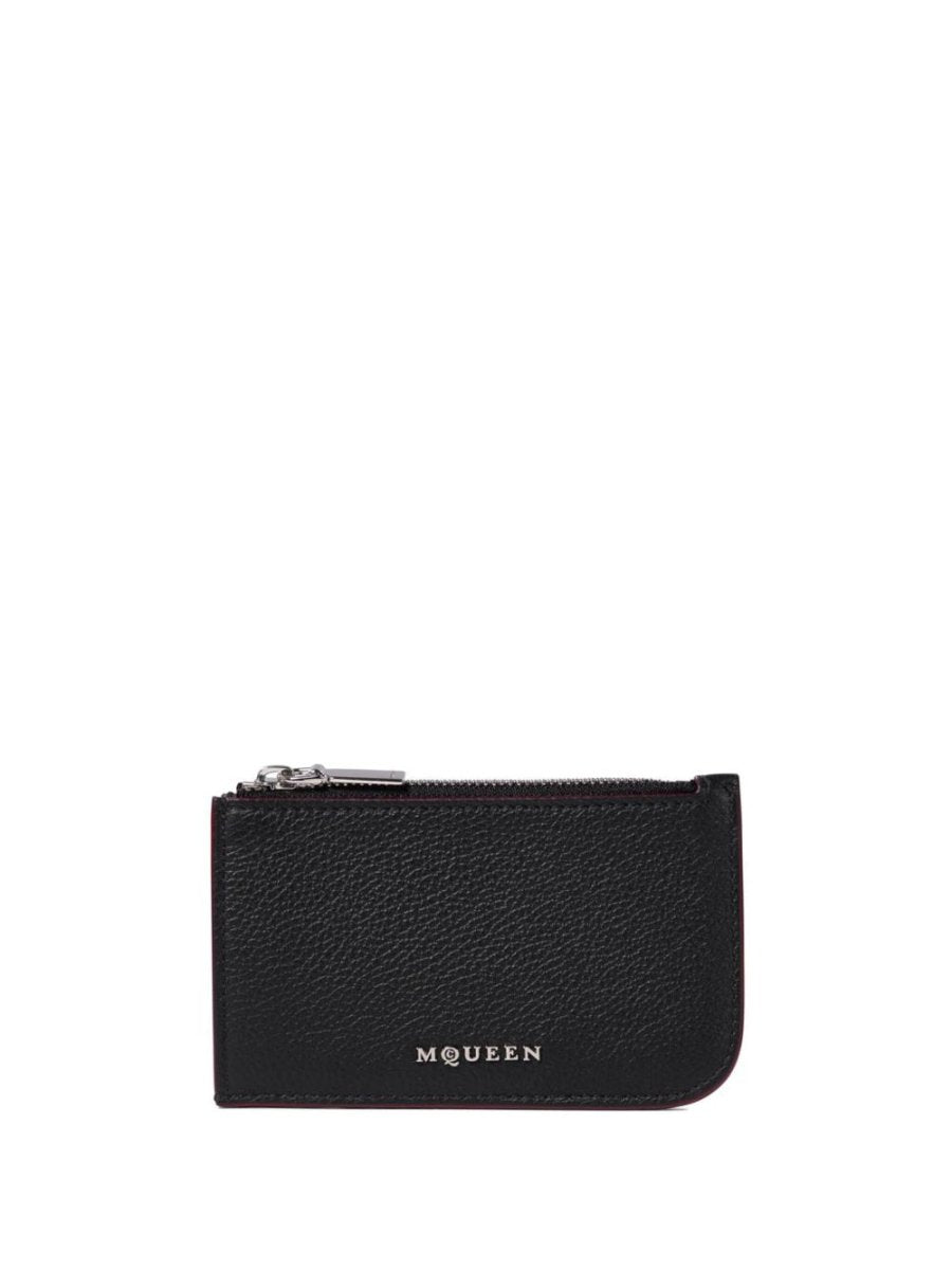 Alexander McQueen leather card case - mondo moda griffe