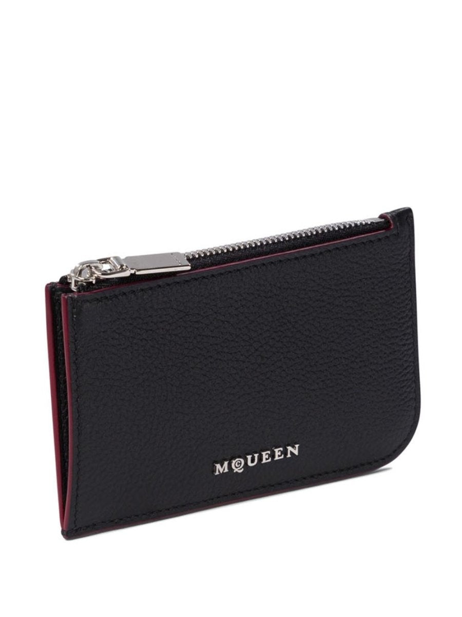 Alexander McQueen leather card case - mondo moda griffe