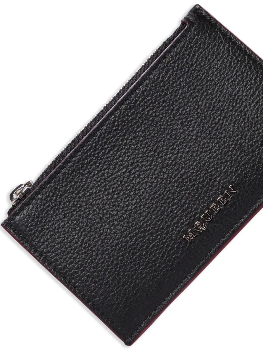 Alexander McQueen leather card case - mondo moda griffe
