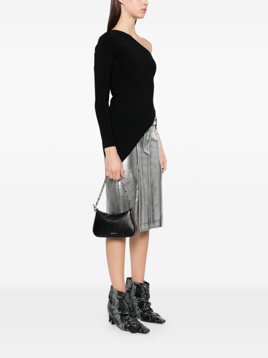 Alexander McQueen Mini T - bar bag - mondo moda griffe