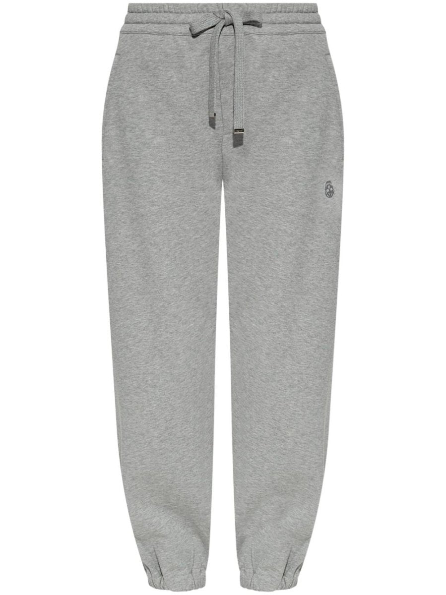Alexander McQueen Logo - embroidered track pants - mondo moda griffe