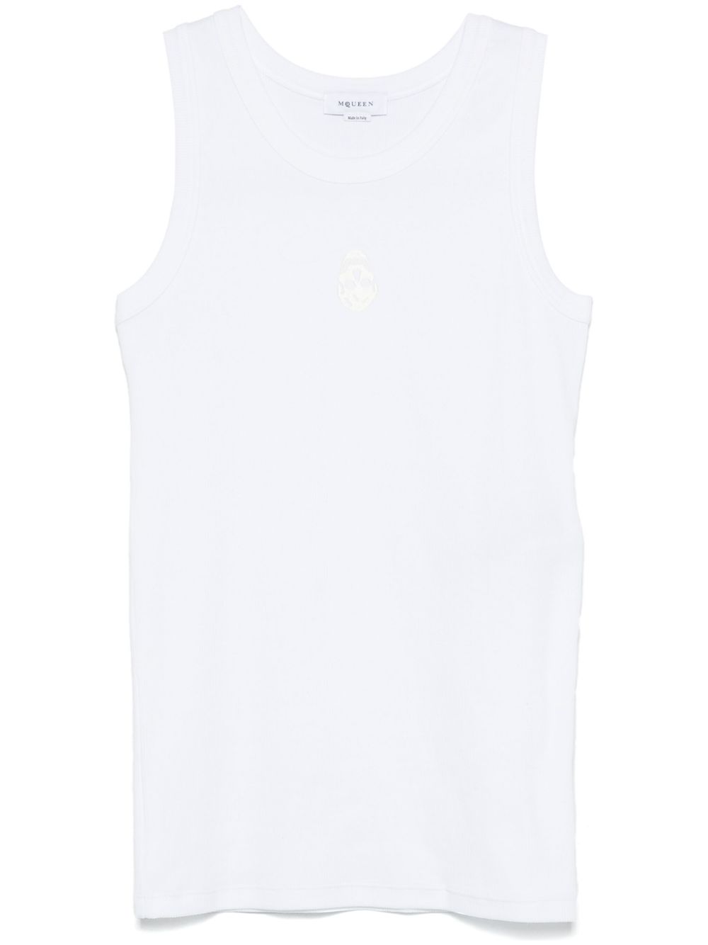 Alexander McQueen Skull - embroidered tank top - mondo moda griffe