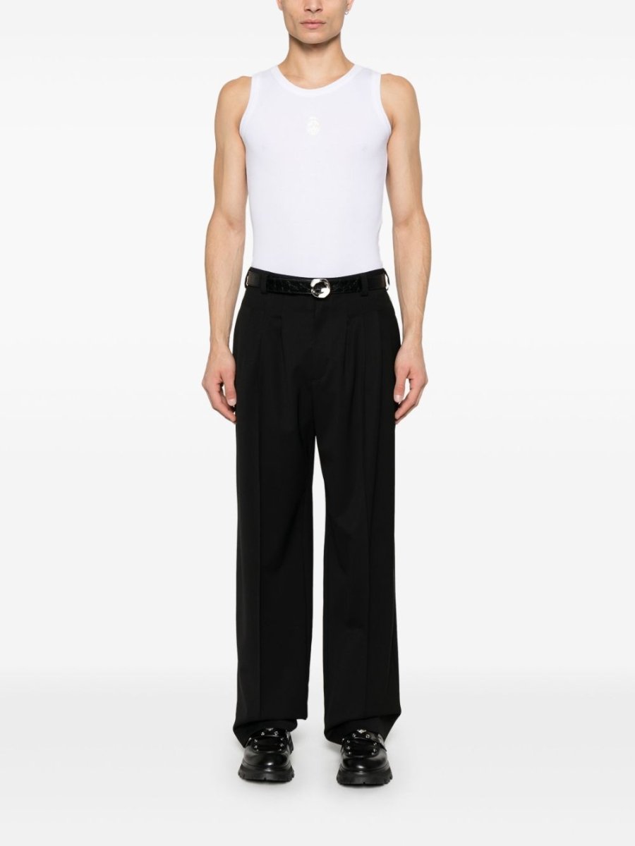 Alexander McQueen Skull - embroidered tank top - mondo moda griffe