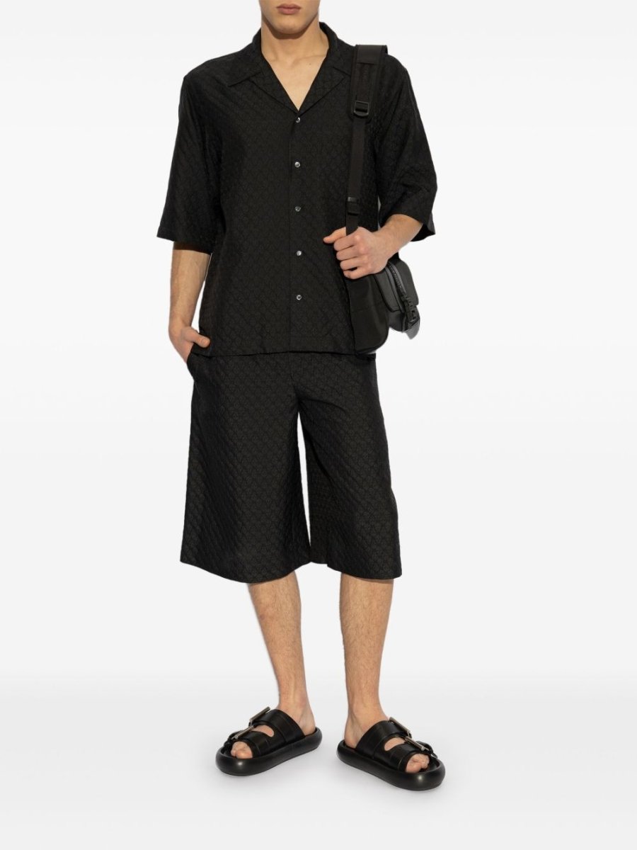 Alexander McQueen Jacquard bermuda shorts - mondo moda griffe