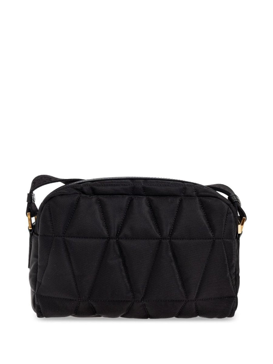 Versace shoulder bag with applied logo - mondo moda griffe