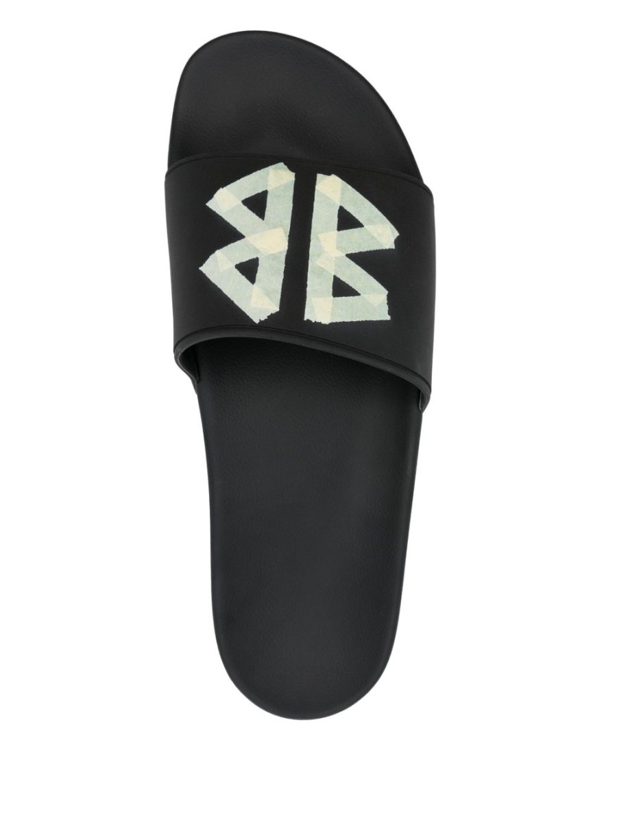 Balenciaga BB logo - prin slides - mondo moda griffe