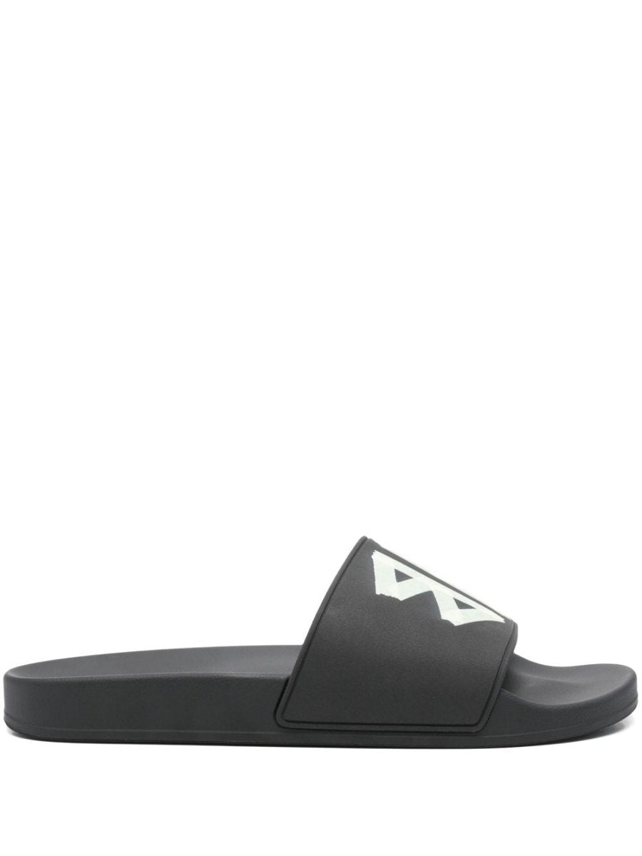 Balenciaga BB logo - prin slides - mondo moda griffe