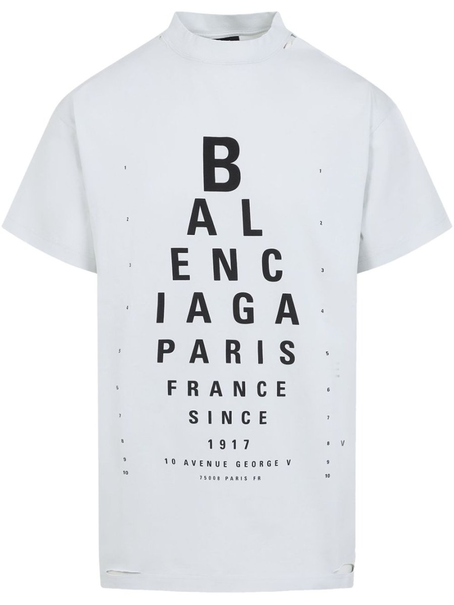 Balenciaga Logo - print T-shirt - mondo moda griffe