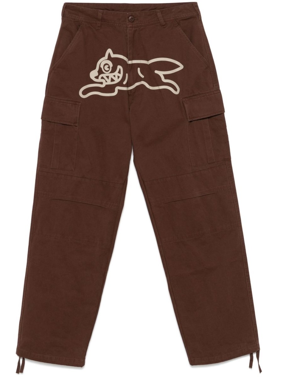 ICECREAM Trousers Brown - mondo moda griffe